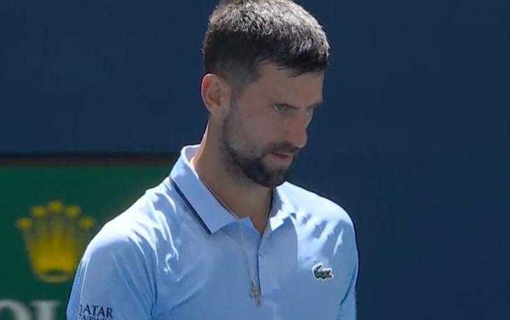 不在状态，德约科维奇首盘抢七5-7告负，0-1落后什瓦伊达